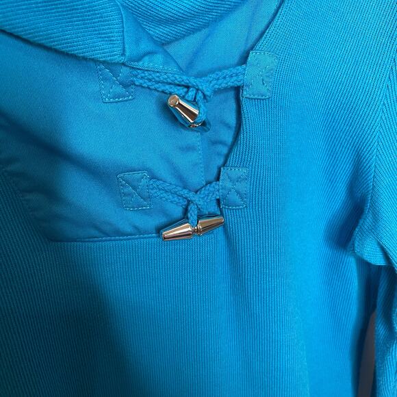 Lauren Ralph Lauren Womens Long Sleeve Bijoux Terner Viscose Chenille Top Size M - Picture 2 of 6